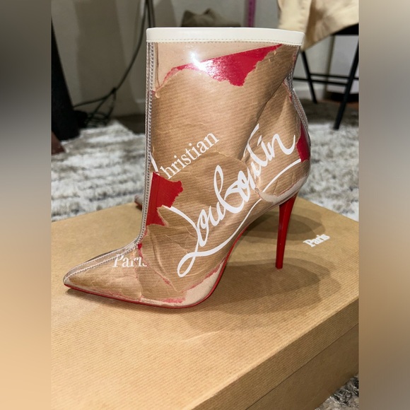 Christian Louboutin PVC boots - Picture 2 of 7
